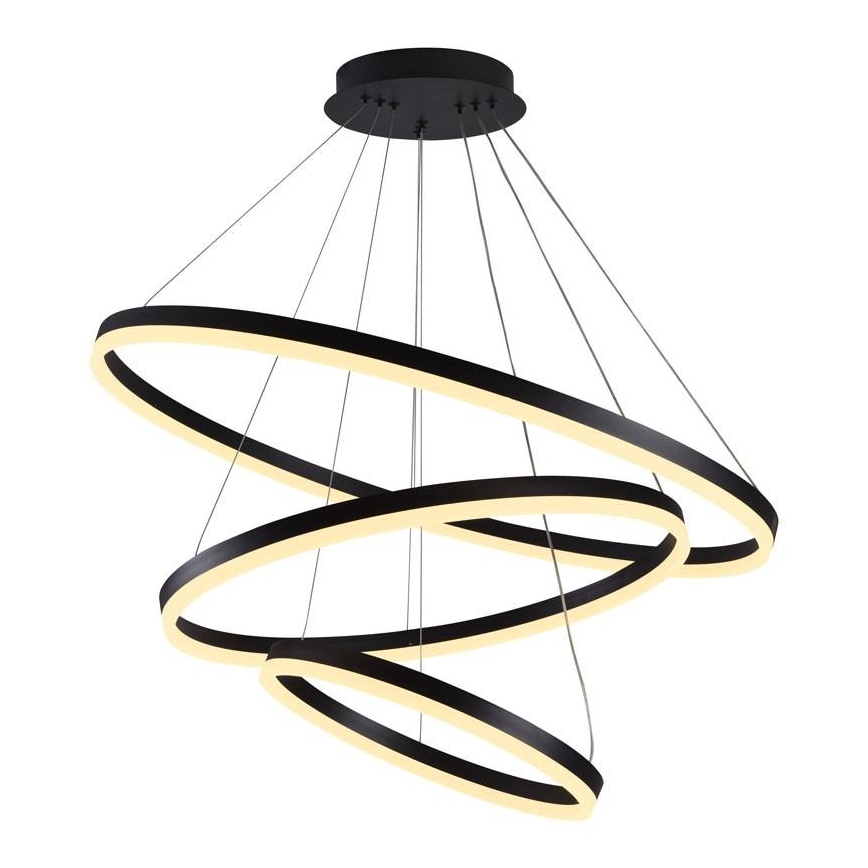 Dimmbare LED-Hängeleuchte an Schnur LED/125W/230V 3000-6500K + Fernbedienung