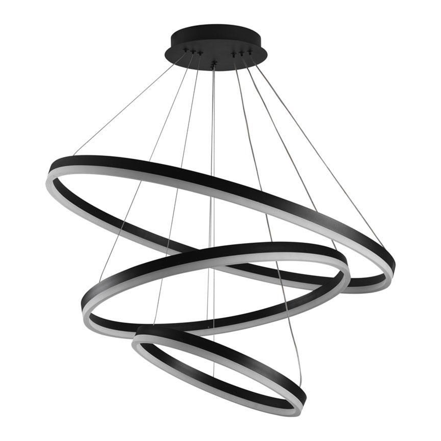 Dimmbare LED-Hängeleuchte an Schnur LED/125W/230V 3000-6500K + Fernbedienung