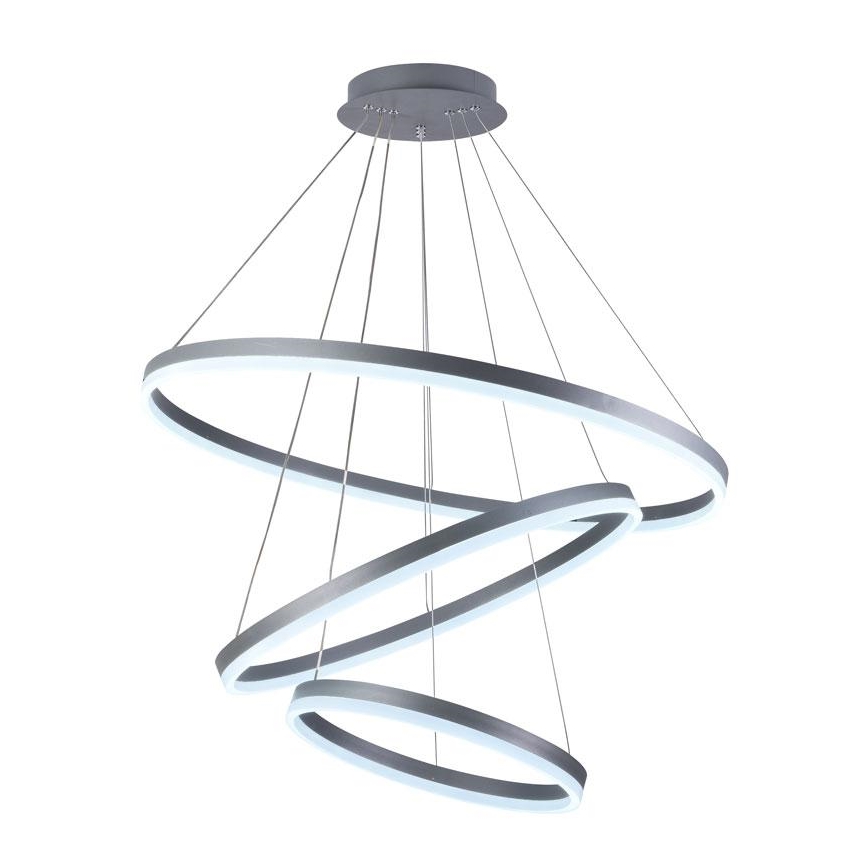 Dimmbare LED-Hängeleuchte an Schnur LED/125W/230V 3000-6500K + Fernbedienung