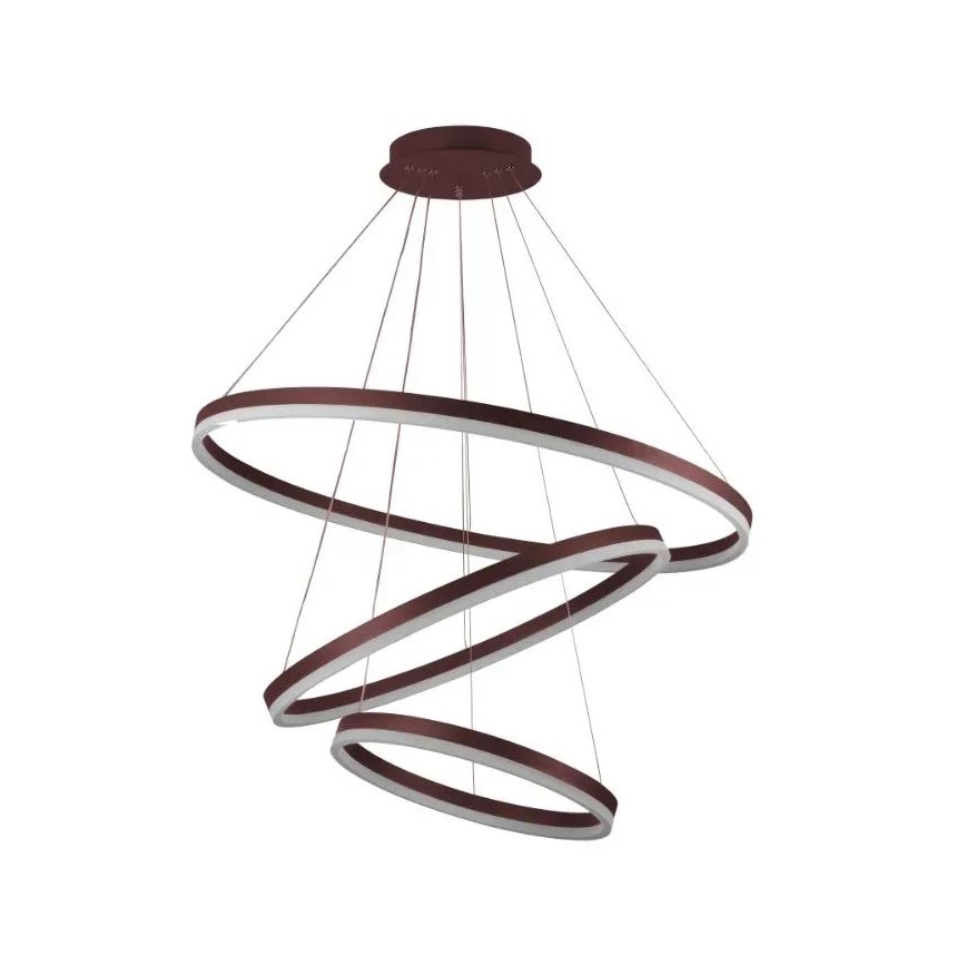 Dimmbare LED-Hängeleuchte an Schnur LED/125W/230V 3000-6500K + Fernbedienung