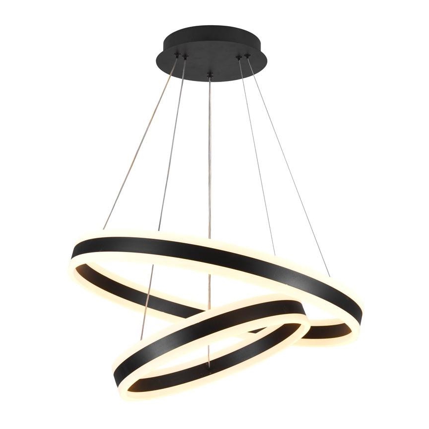 Dimmbare LED-Hängeleuchte an Schnur LED/135W/230V 3000-6500K + Fernbedienung
