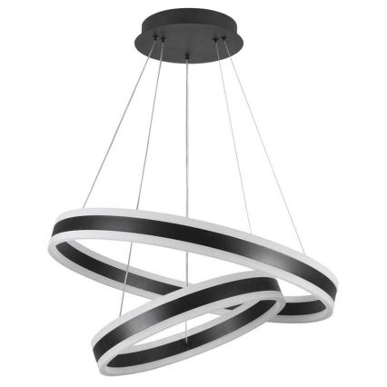 Dimmbare LED-Hängeleuchte an Schnur LED/135W/230V 3000-6500K + Fernbedienung