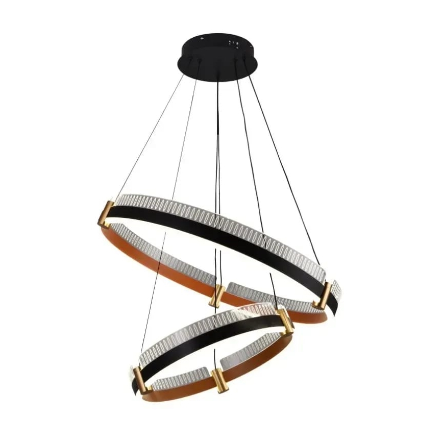 Dimmbare LED-Hängeleuchte an Schnur LED/140W/230V 3000-6500K + Fernbedienung