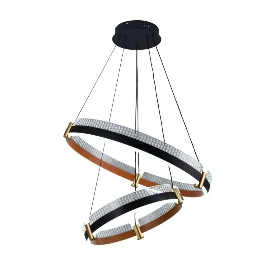 Dimmbare LED-Hängeleuchte an Schnur LED/140W/230V 3000-6500K + Fernbedienung