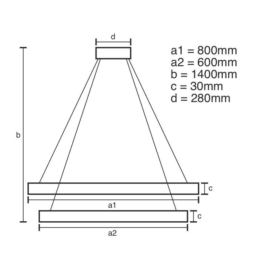 Dimmbarer LED-Kristall-Kronleuchter an Schnur LED/160W/230V 3000-6500K silbern + Fernbedienung
