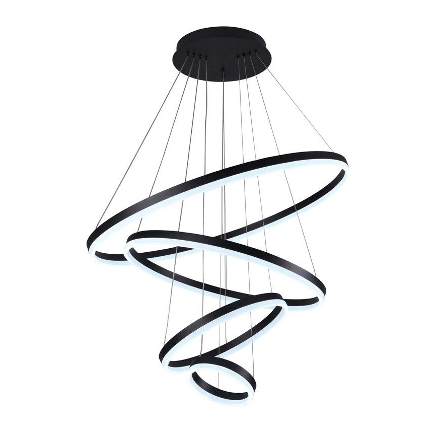 Dimmbare LED-Hängeleuchte an Schnur LED/165W/230V 3000-6500K + Fernbedienung