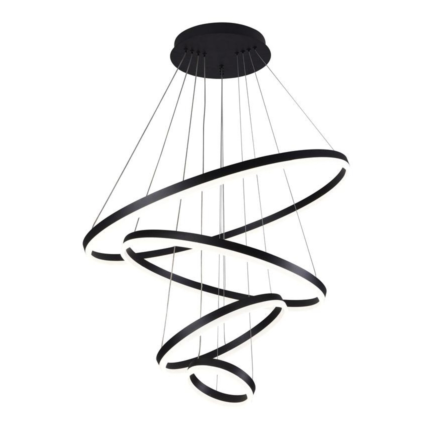 Dimmbare LED-Hängeleuchte an Schnur LED/165W/230V 3000-6500K + Fernbedienung