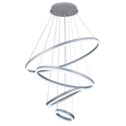 Dimmbare LED-Hängeleuchte an Schnur LED/165W/230V 3000-6500K + Fernbedienung