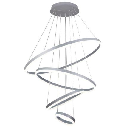 Dimmbare LED-Hängeleuchte an Schnur LED/165W/230V 3000-6500K + Fernbedienung