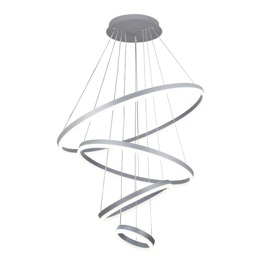 Dimmbare LED-Hängeleuchte an Schnur LED/165W/230V 3000-6500K + Fernbedienung