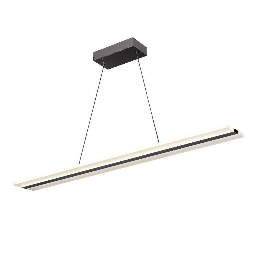 Dimmbare LED-Hängeleuchte an Schnur LED/40W/230V 3000-6500K Chrom + Fernbedienung