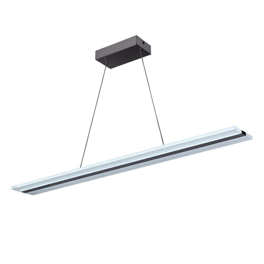 Dimmbare LED-Hängeleuchte an Schnur LED/40W/230V 3000-6500K Chrom + Fernbedienung
