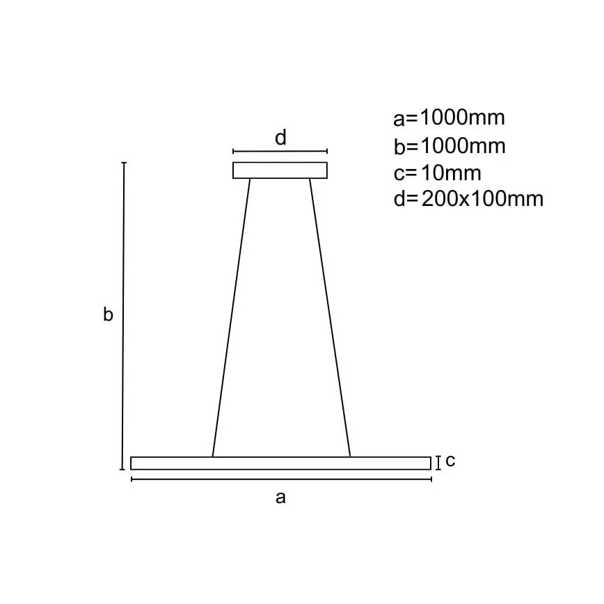 Dimmbare LED-Hängeleuchte an Schnur LED/40W/230V 3000-6500K Chrom + Fernbedienung