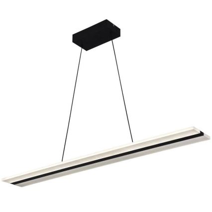 Dimmbare LED-Hängeleuchte an Schnur LED/40W/230V 3000-6500K schwarz + Fernbedienung