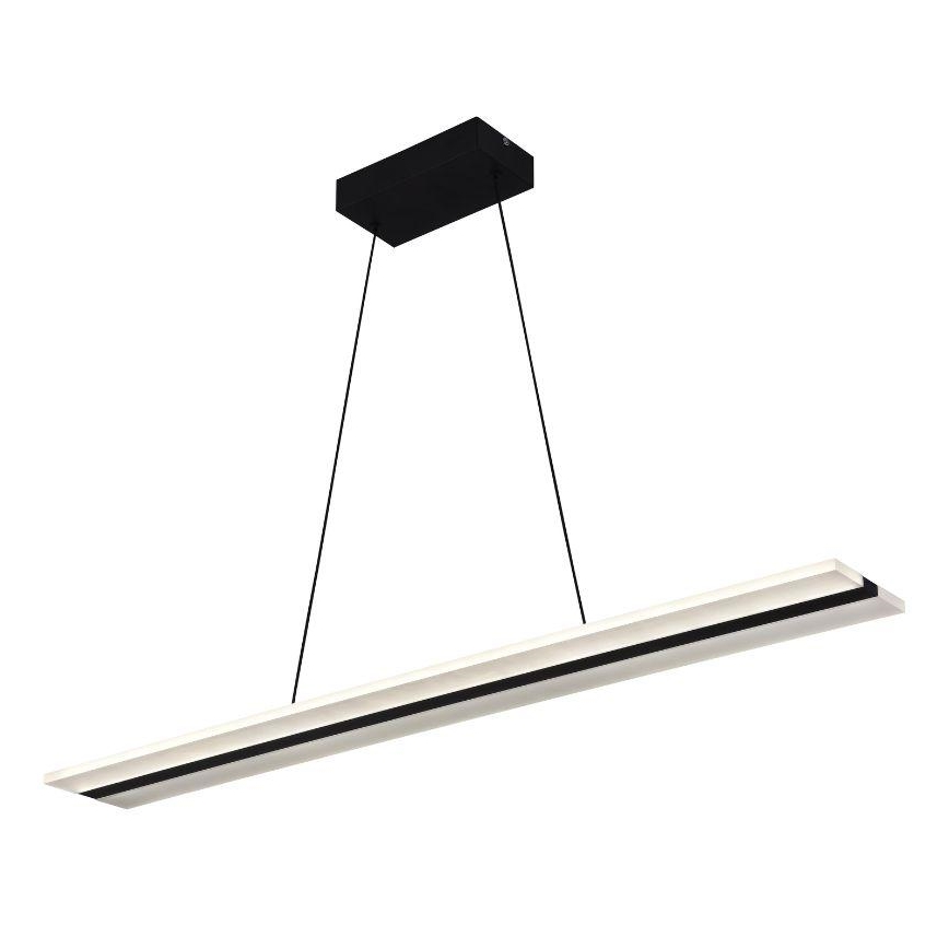 Dimmbare LED-Hängeleuchte an Schnur LED/40W/230V 3000-6500K schwarz + Fernbedienung