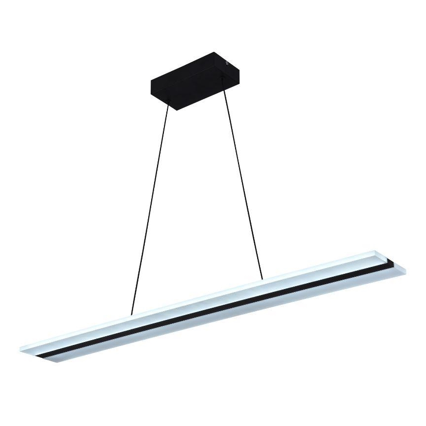 Dimmbare LED-Hängeleuchte an Schnur LED/40W/230V 3000-6500K schwarz + Fernbedienung