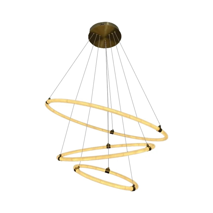 Dimmbare LED-Hängeleuchte an Schnur LED/45W/230V 3000-6500K + Fernbedienung