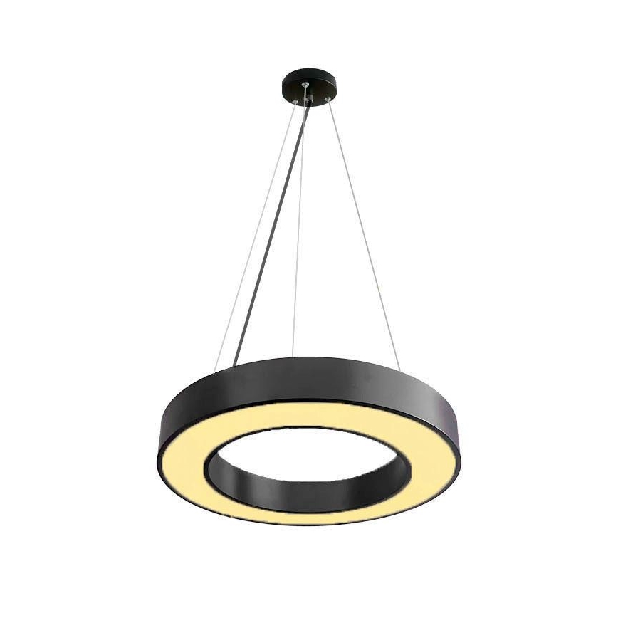 Dimmbare LED-Hängeleuchte an Schnur LED/45W/230V 3000-6500K schwarz + Fernbedienung
