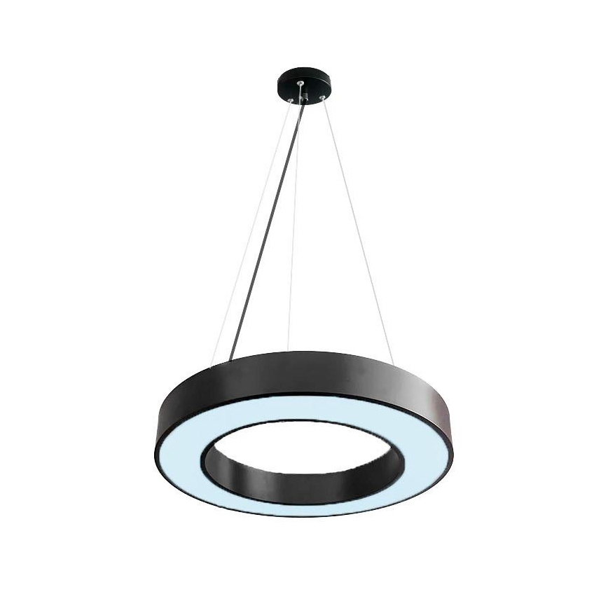 Dimmbare LED-Hängeleuchte an Schnur LED/45W/230V 3000-6500K schwarz + Fernbedienung