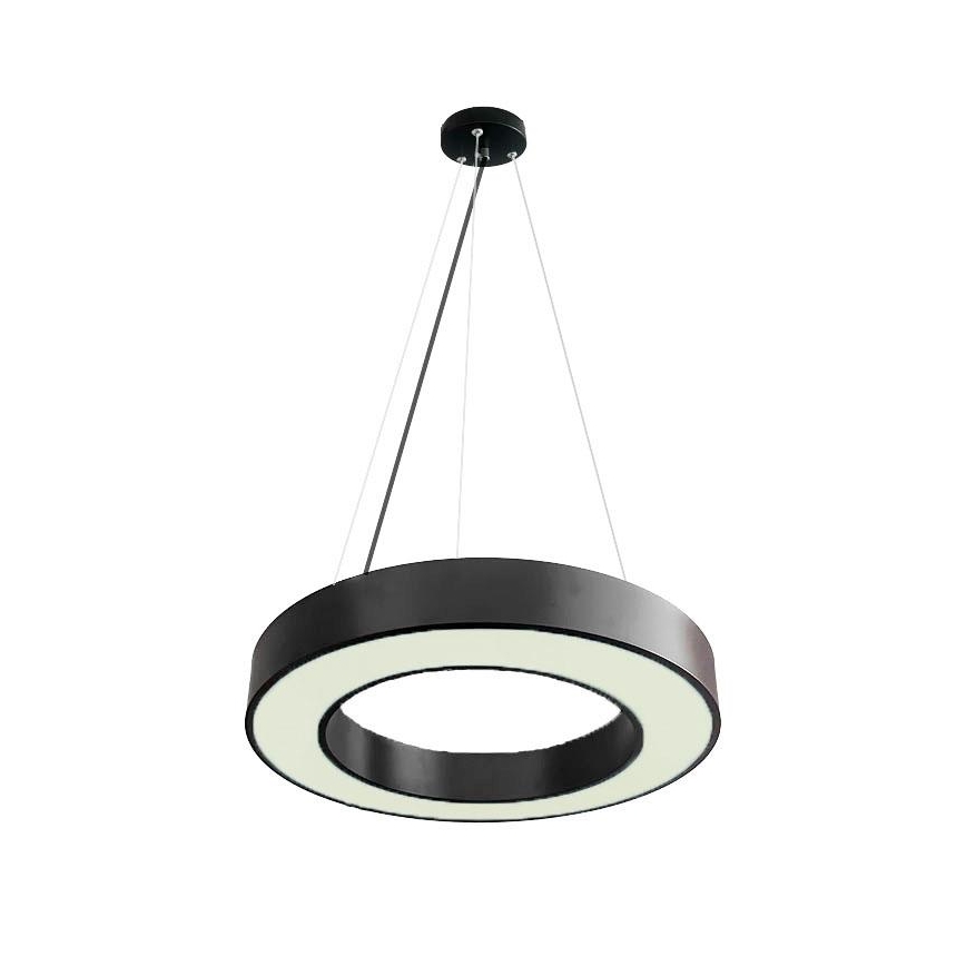 Dimmbare LED-Hängeleuchte an Schnur LED/45W/230V 3000-6500K schwarz + Fernbedienung