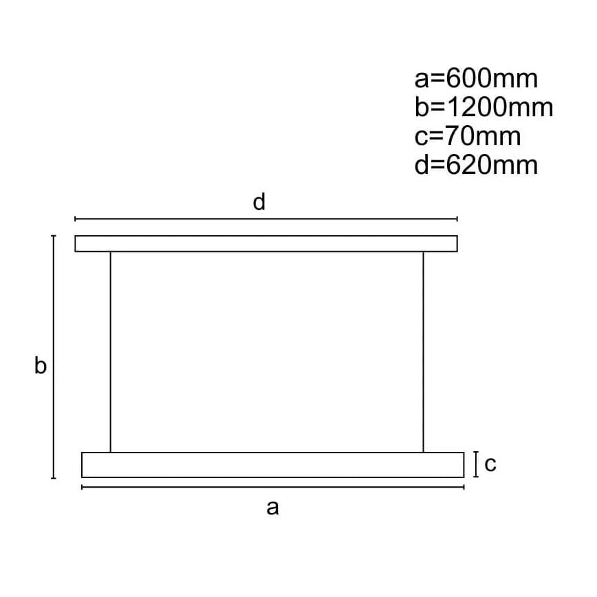 Dimmbare LED-Hängeleuchte an Schnur LED/45W/230V 3000-6500K schwarz + Fernbedienung