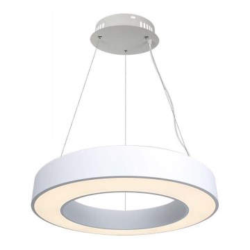 Dimmbare LED-Hängeleuchte an Schnur LED/50W/230V 4000K d 60 cm weiß