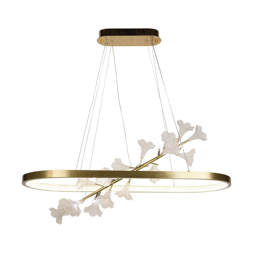 Dimmbare LED-Hängeleuchte an Schnur LED/55W/230V 3000-6500K + Fernbedienung