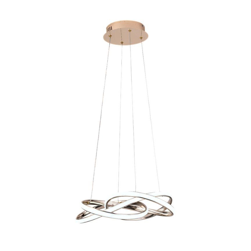 Dimmbare LED-Hängeleuchte an Schnur LED/65W/230V 3000-6500K golden + Fernbedienung