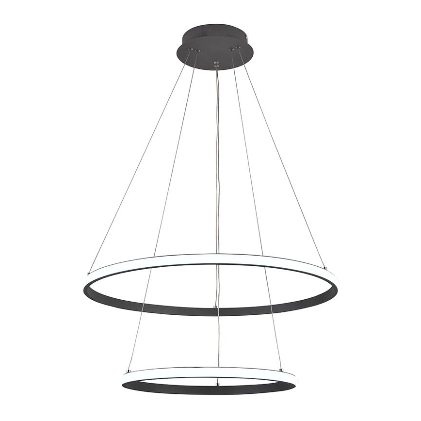Dimmbare LED-Hängeleuchte an Schnur LED/75W/230V 3000-6500K + Fernbedienung