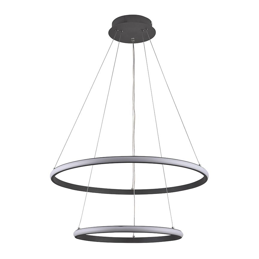 Dimmbare LED-Hängeleuchte an Schnur LED/75W/230V 3000-6500K + Fernbedienung