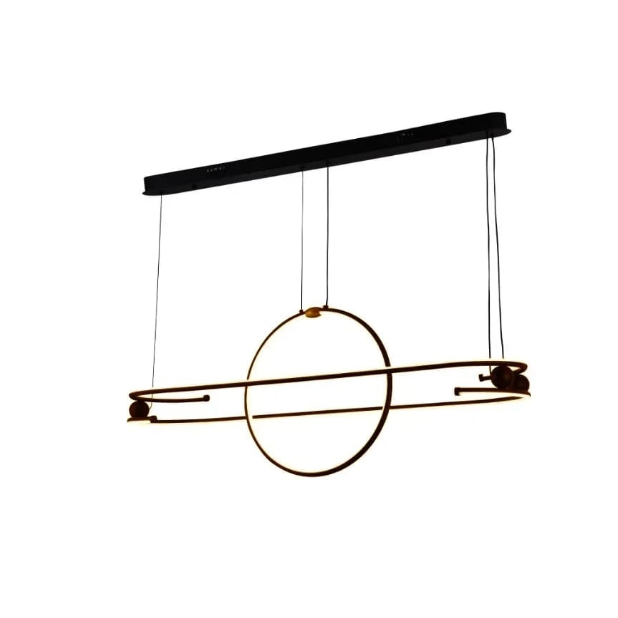 Dimmbare LED-Hängeleuchte an Schnur LED/95W/230V 3000-6500K + Fernbedienung