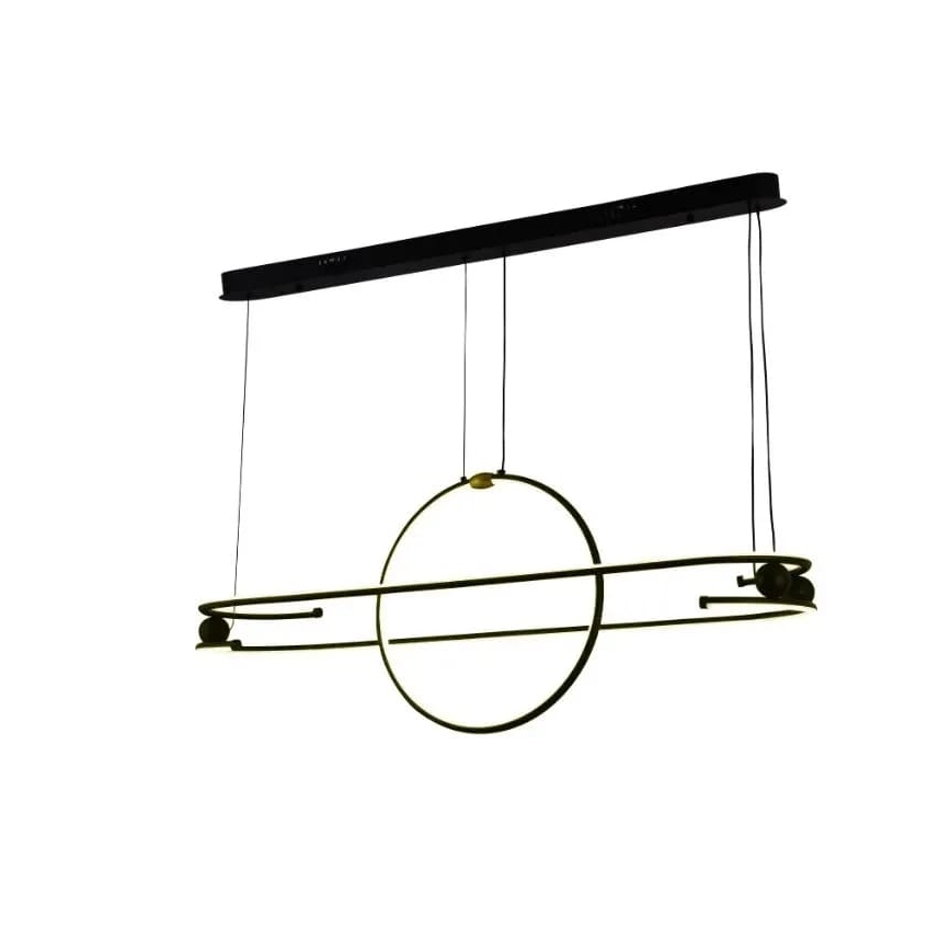 Dimmbare LED-Hängeleuchte an Schnur LED/95W/230V 3000-6500K + Fernbedienung
