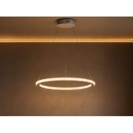 Dimmbare LED-Pendelleuchte an Kabel LED/90W/230V 3000-6500K pr. 60 cm + Fernbedienung