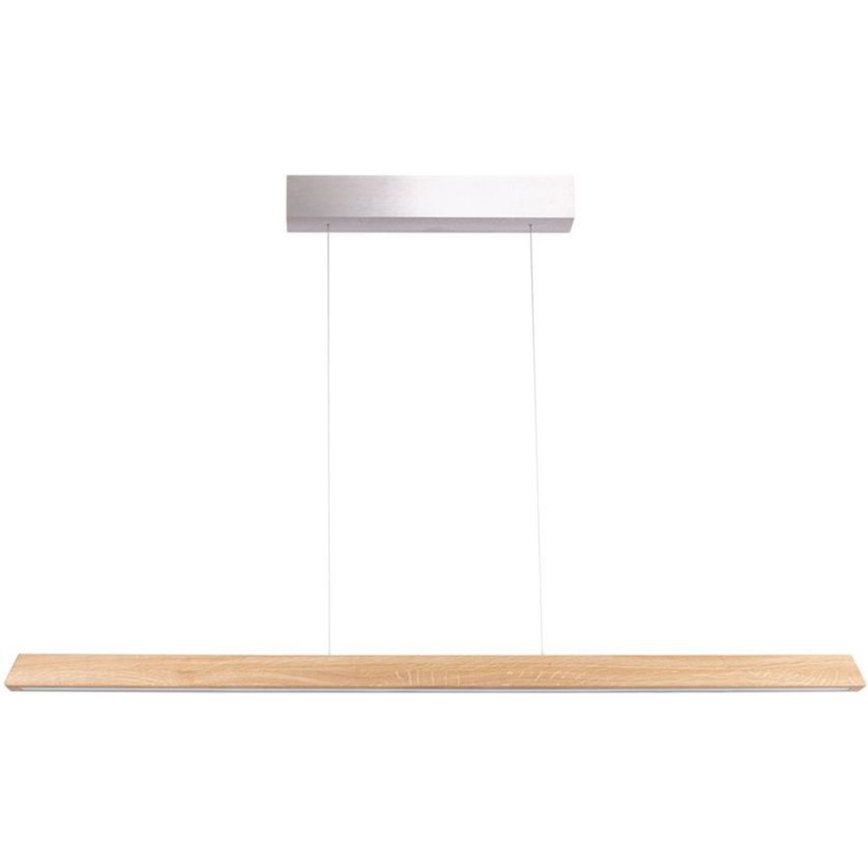 Dimmbare LED-Hängeleuchte DEROTT 3xLED/14W/230V Eiche