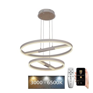 Dimmbare LED-Hängeleuchte LED/100W/230V 3000-6500K + Fernbedienung