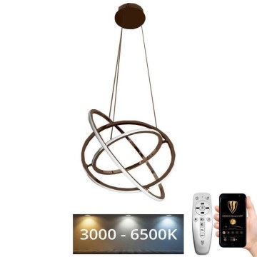 Dimmbare LED-Hängeleuchte LED/105W/230V 3000-6500K d 60 cm + Fernbedienung