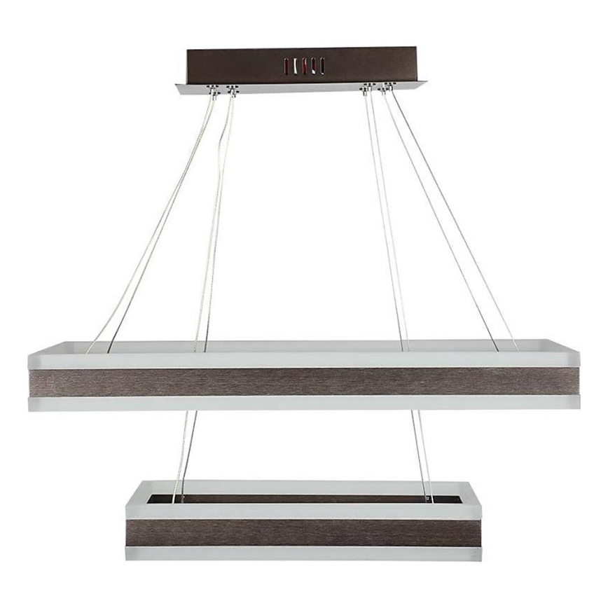 Dimmbare LED-Hängeleuchte LED/113W/230V 3000K braun