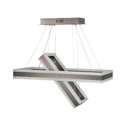 Dimmbare LED-Hängeleuchte LED/113W/230V 3000K braun
