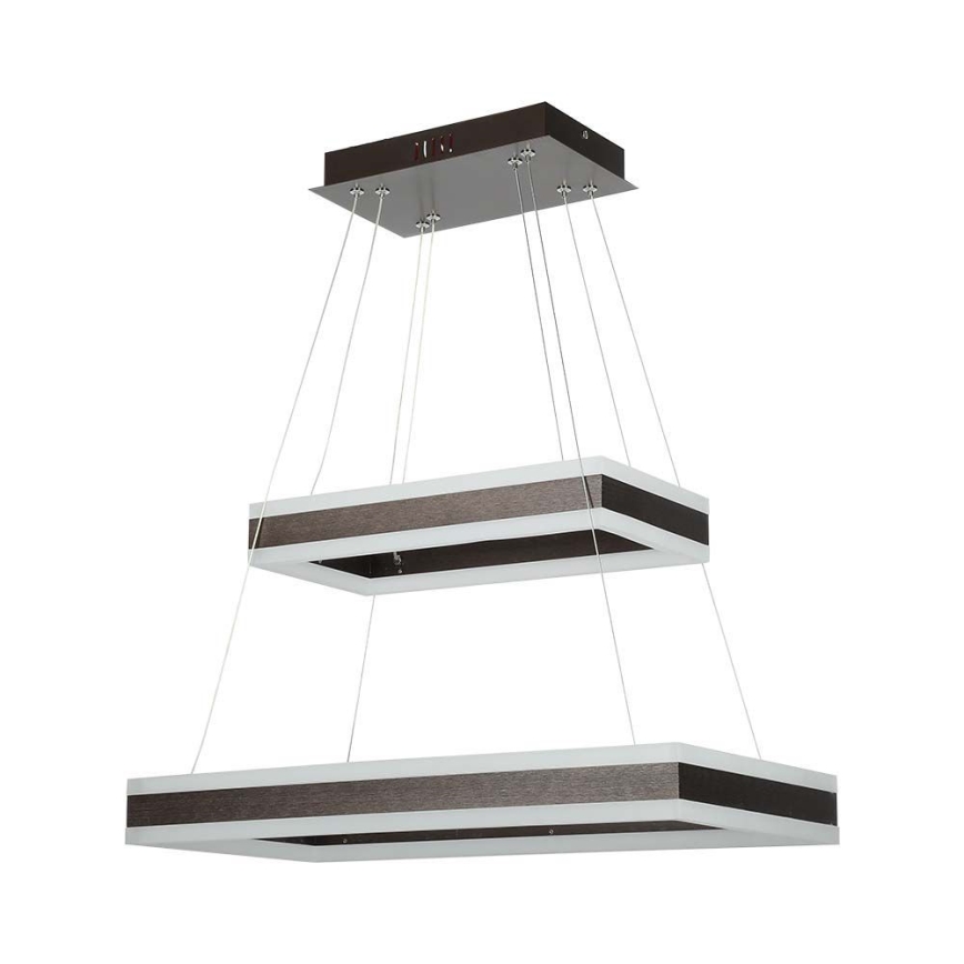 Dimmbare LED-Hängeleuchte LED/113W/230V 3000K braun