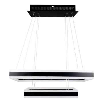Dimmbare LED-Hängeleuchte LED/113W/230V 3000K schwarz
