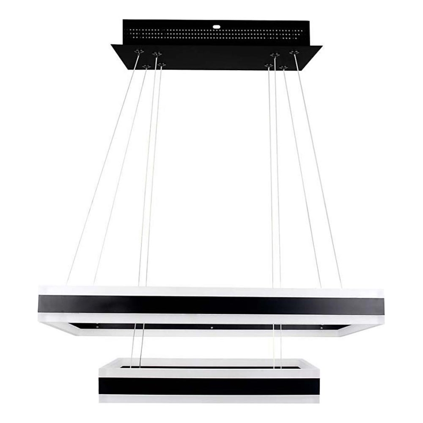 Dimmbare LED-Hängeleuchte LED/113W/230V 3000K schwarz