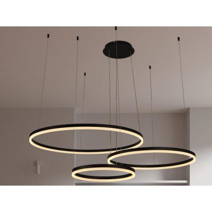 Dimmbare LED-Hängeleuchte LED/125W/230V 3000-6500K + Fernbedienung