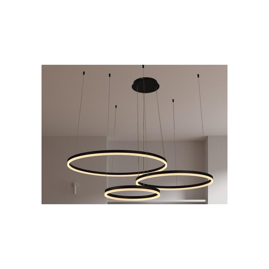 Dimmbare LED-Hängeleuchte LED/125W/230V 3000-6500K + Fernbedienung