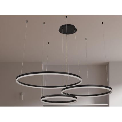 Dimmbare LED-Hängeleuchte LED/125W/230V 3000-6500K + Fernbedienung