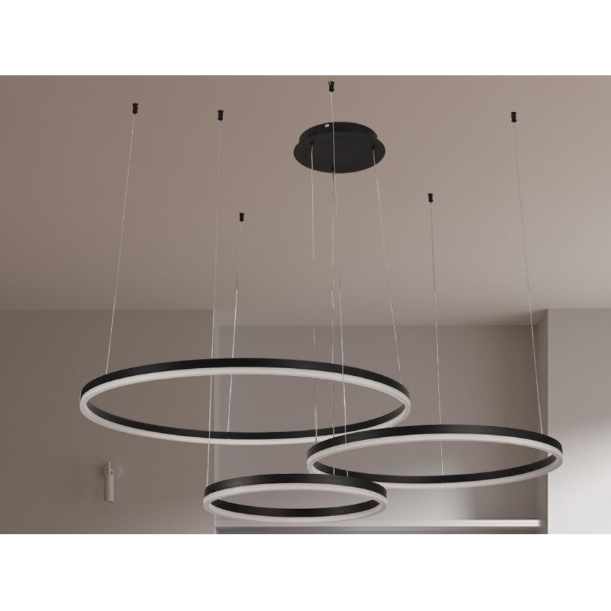 Dimmbare LED-Hängeleuchte LED/125W/230V 3000-6500K + Fernbedienung