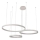 Dimmbare LED-Hängeleuchte LED/125W/230V 3000-6500K + Fernbedienung