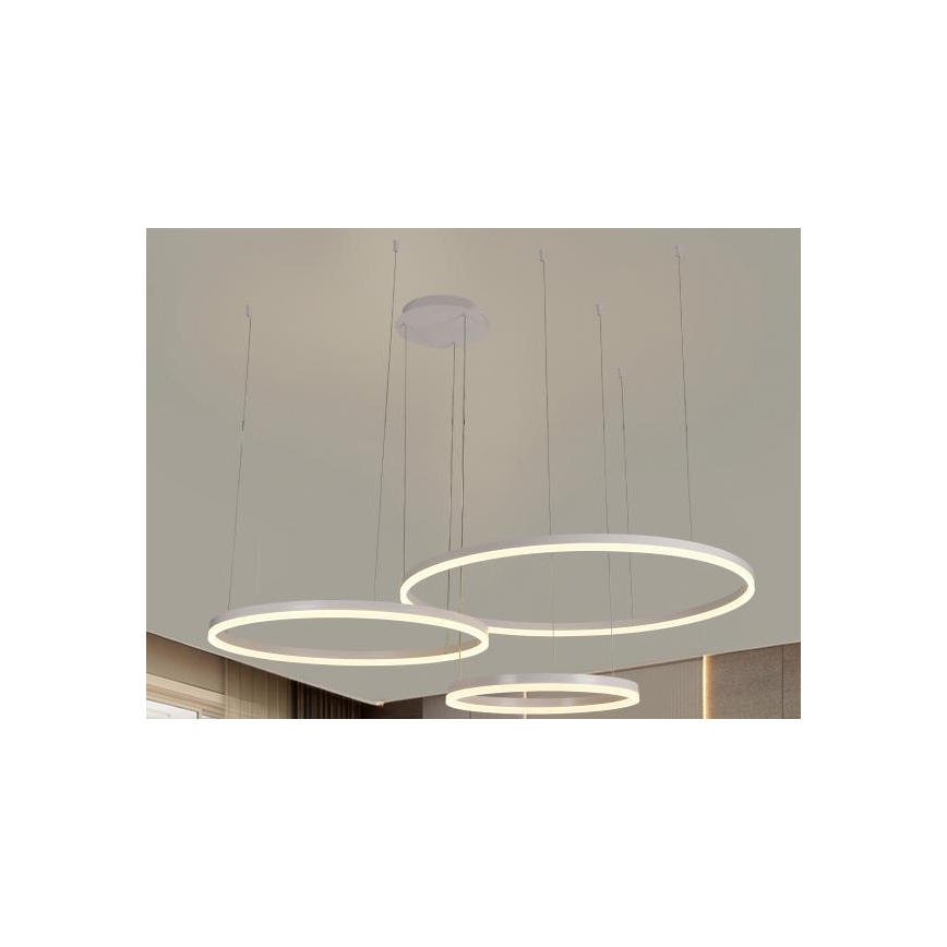 Dimmbare LED-Hängeleuchte LED/125W/230V 3000-6500K + Fernbedienung