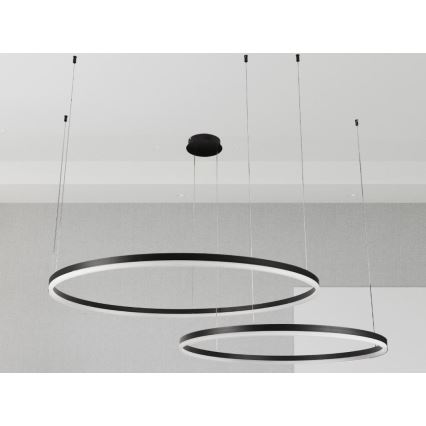 Dimmbare LED-Hängeleuchte LED/128W/230V 3000-6500K + Fernbedienung