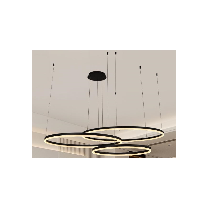 Dimmbare LED-Hängeleuchte LED/170W/230V 3000-6500K + Fernbedienung