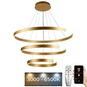 Dimmbare LED-Hängeleuchte LED/220W/230V 3000-6500K d 80 cm + Fernbedienung